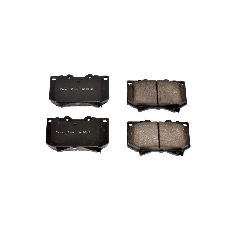 PSB Z16 Evolution Brake Pads - Power Stop 01-03 Toyota Sequoia Front Z16 Evolution Ceramic Brake Pads