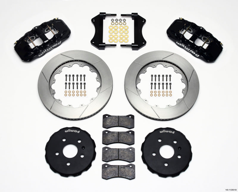 WIL Aero Brake Kit - Wilwood AERO6 Front Hat Kit 14.25 2010-2015 Camaro