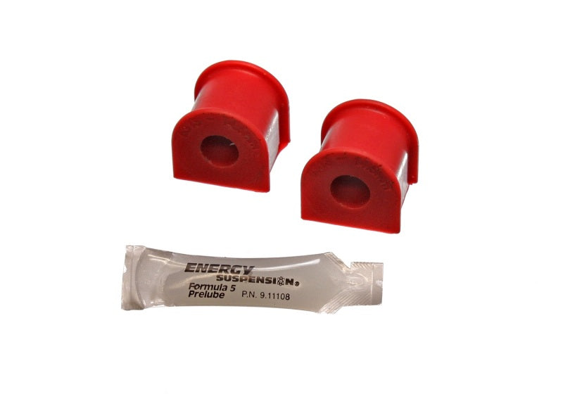 ES Sway Bar Bushings - Red - Energy Suspension 79-85 Mazda RX7 Red 14mm Rear Sway Bar Bushings