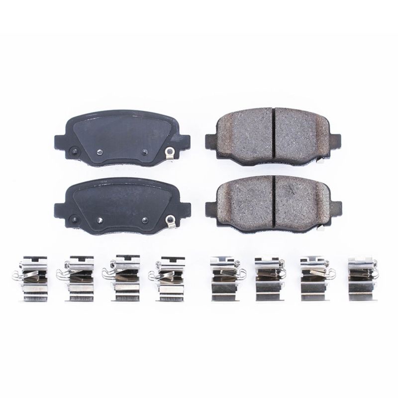 PSB Z17 Evolution Brake Pads - Power Stop 15-17 Chrysler 200 Rear Z17 Evolution Ceramic Brake Pads w/Hardware