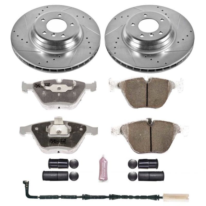 PSB Z26 Street Warrior Kit - Power Stop 2009 BMW 335d Front Z26 Street Warrior Brake Kit