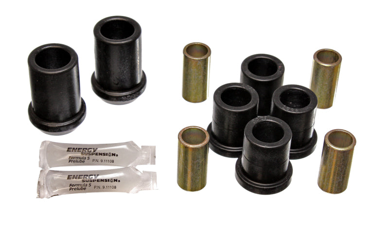 ES Cntrl Arm Bushings - Black - Energy Suspension 73-79 B-Body Chrysler RWD Black Front Control Arm Bushing Set