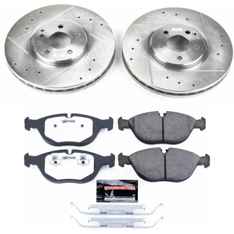 PSB Z26 Street Warrior Kit - Power Stop 03-06 Mercedes-Benz S430 Front Z26 Street Warrior Brake Kit
