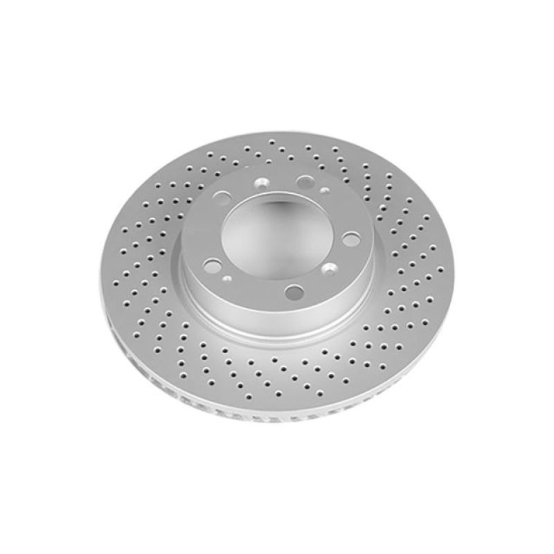 PSB Evolution Coated Rotor - Power Stop 99-08 Porsche 911 Front Right Evolution High Carbon Geomet Coated Rotor