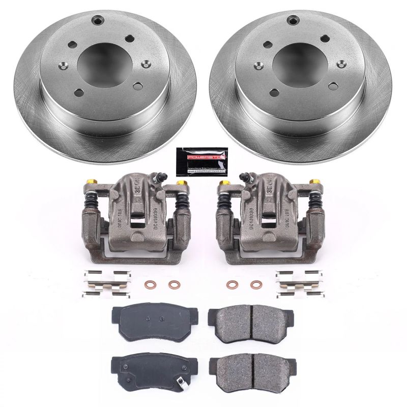 PSB Autospecialty Kit w/Cals - Power Stop 99-05 Hyundai Sonata Rear Autospecialty Brake Kit w/Calipers