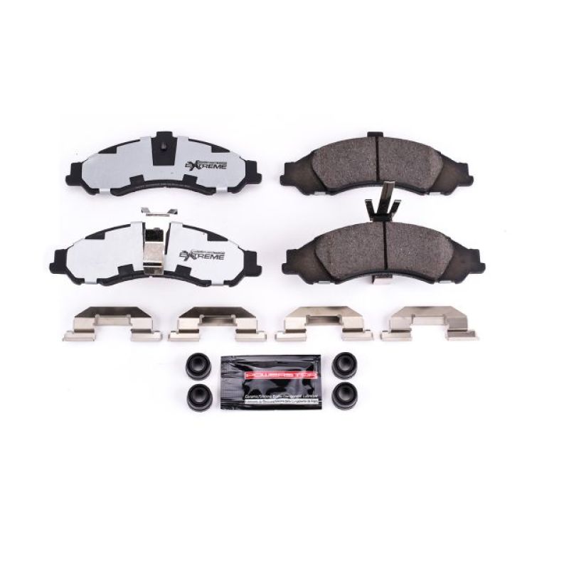 PSB Z26 Extreme Brake Pads - Power Stop 2004 Pontiac GTO Front Z26 Extreme Street Brake Pads w/Hardware