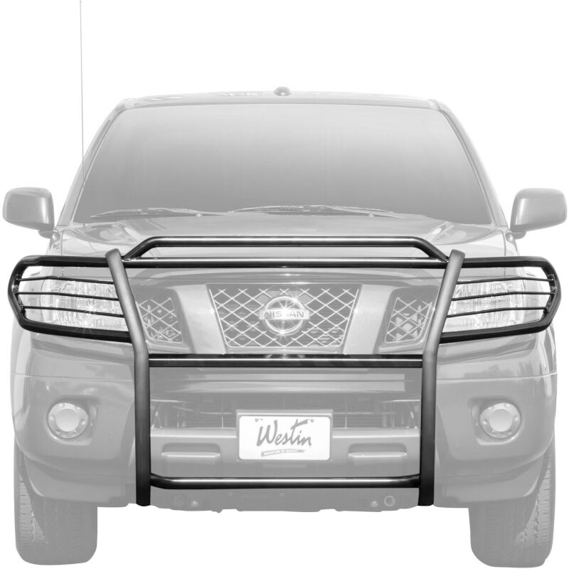 WES Sportsman Grille Guards - Westin 2012-2018 Nissan Frontier Sportsman Grille Guard - Black
