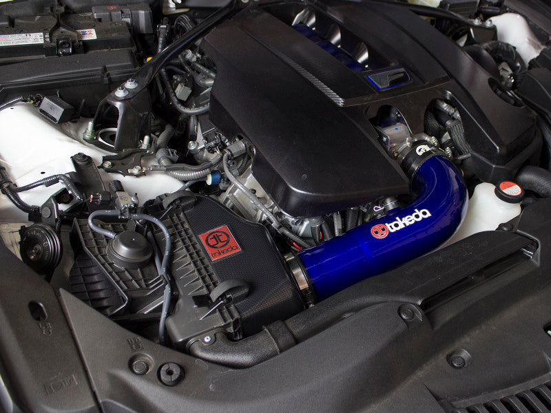 AFE Takeda Stage-2 Cold Air Intakes - aFe Takeda Stage-2 Pro Dry S Cold Air Intake System 15-17 Lexus RC F 5.0L V8