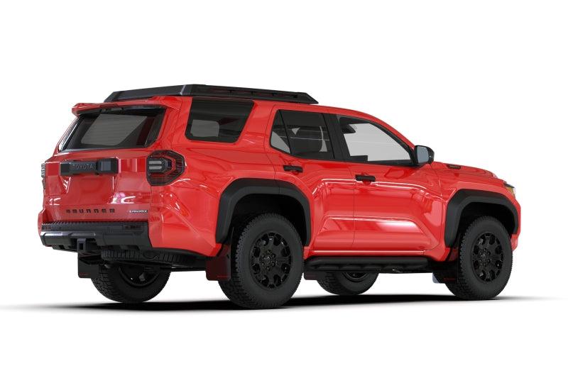 RAL UR Blk Flap/Rd Logo - Rally Armor 25-26 Toyota 4Runner Black UR Mud Flap w/ Red Logo