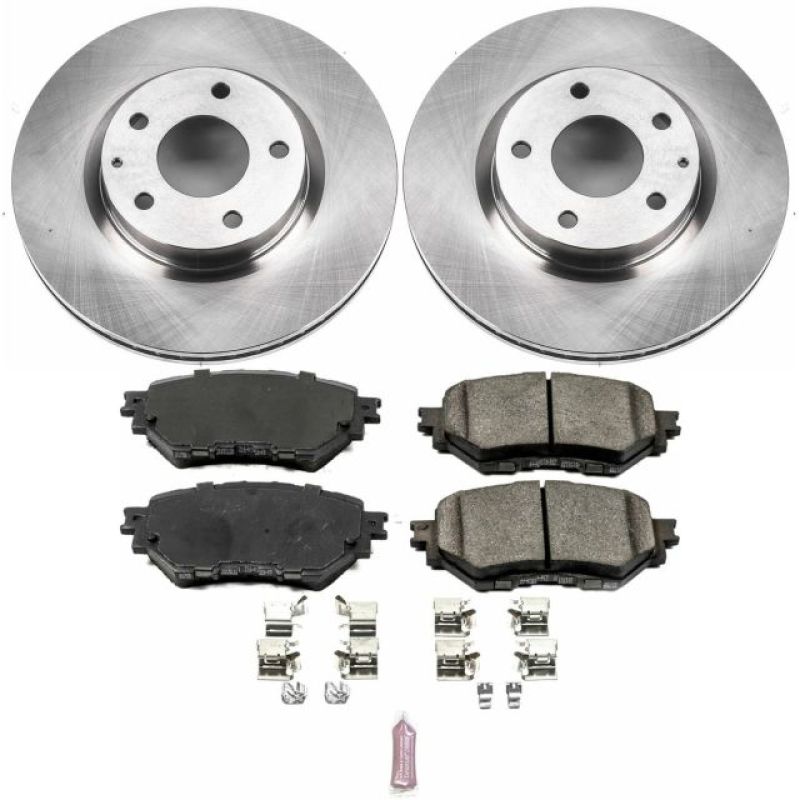PSB Autospecialty Kit - Power Stop 17-18 Mazda 3 Front Autospecialty Brake Kit