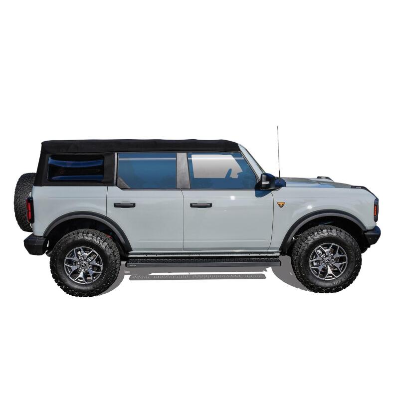 WES Running Boards - Grate - Westin Grate Steps Running Boards 75 in - Textured Black