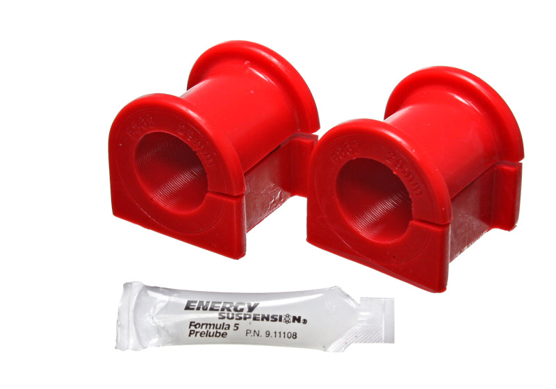 ES Sway Bar Bushings - Red - Energy Suspension 03-08 Lexus / 03-09 Toyota 4Runner Red 29mm Front Sway Bar Bushing Kit