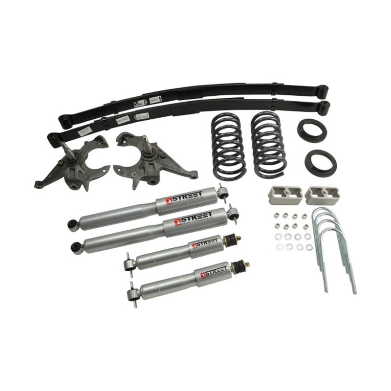 BT Lower Kit w SP Shocks - Belltech LOWERING KIT WITH SP SHOCKS