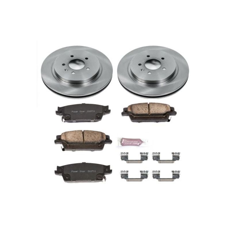 PSB Autospecialty Kit - Power Stop 06-07 Cadillac CTS Rear Autospecialty Brake Kit