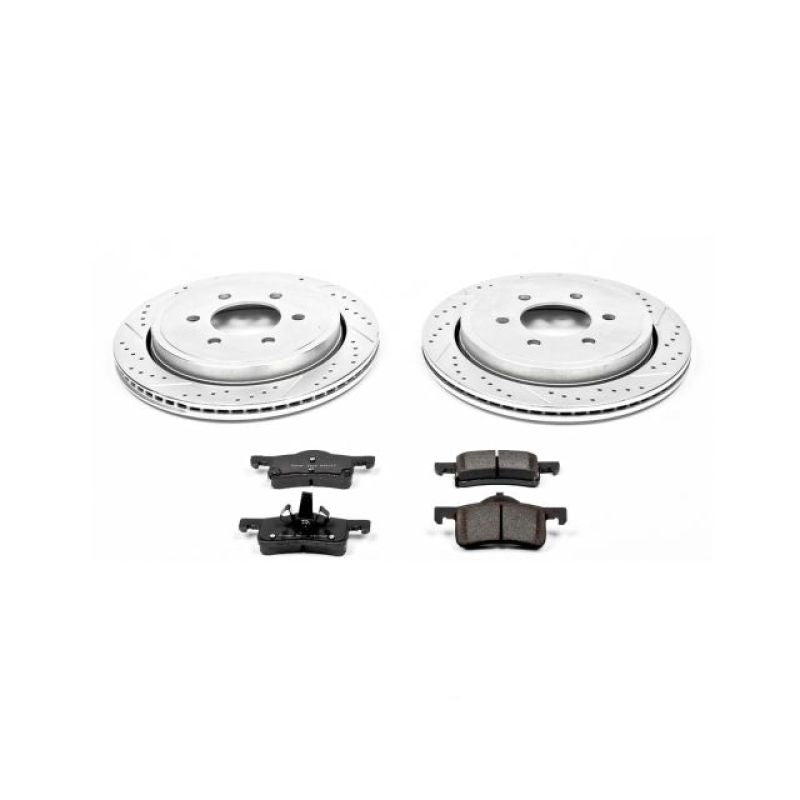 PSB Z23 Evolution Kit - Power Stop 02-06 Ford Expedition Rear Z23 Evolution Sport Brake Kit