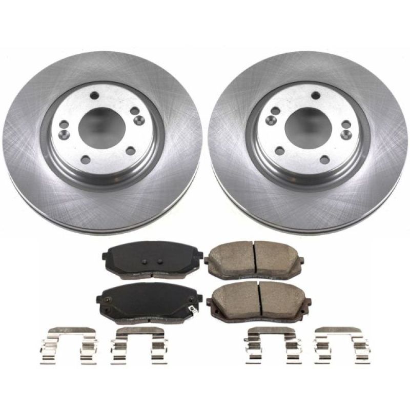 PSB Autospecialty Kit - Power Stop 16-19 Hyundai Sonata Front Autospecialty Brake Kit