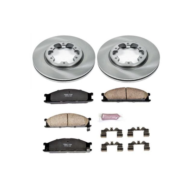 PSB Autospecialty Kit - Power Stop 86-94 Nissan D21 Front Autospecialty Brake Kit