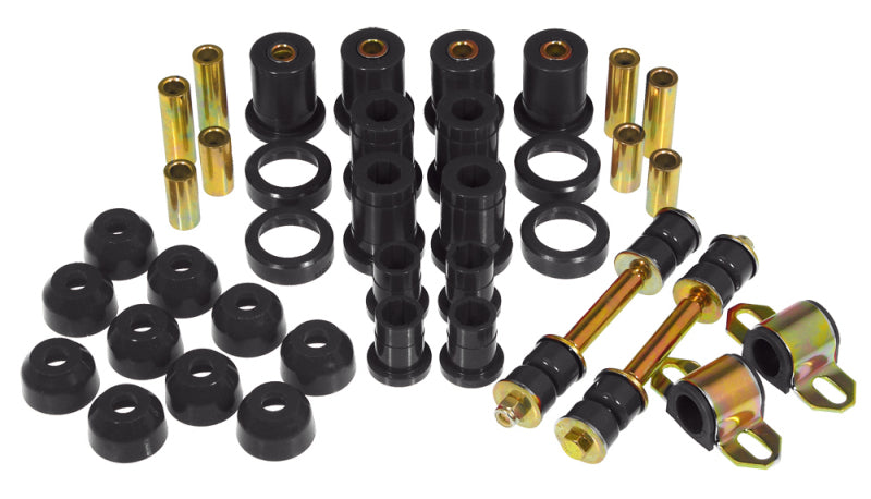 PRO Total Kits - Blk - Prothane 84-87 Pontiac Fiero Total Kit - Black
