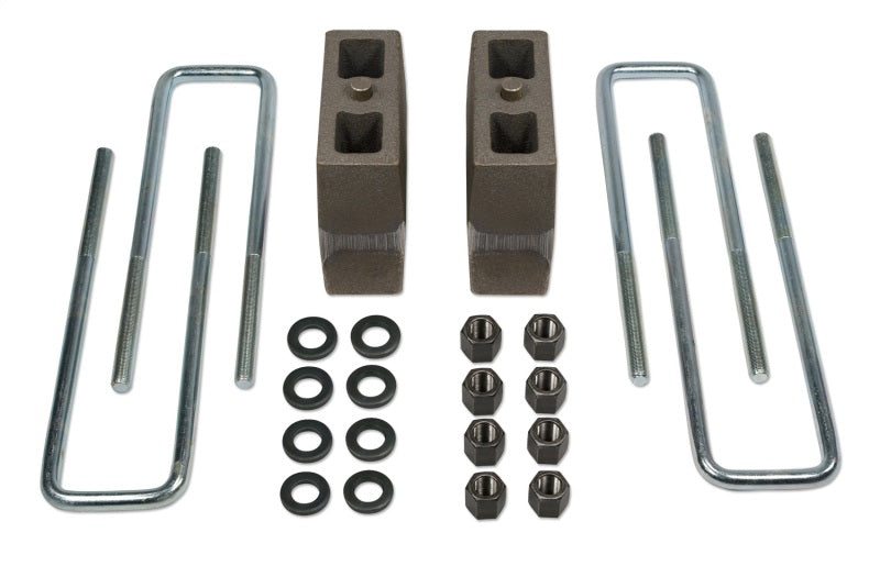 TUF Rear Block Kits - Tuff Country 92-98 GMC Suburban 1500 & 2500 4wd 5.5in Rear Block & U-Bolt Kit