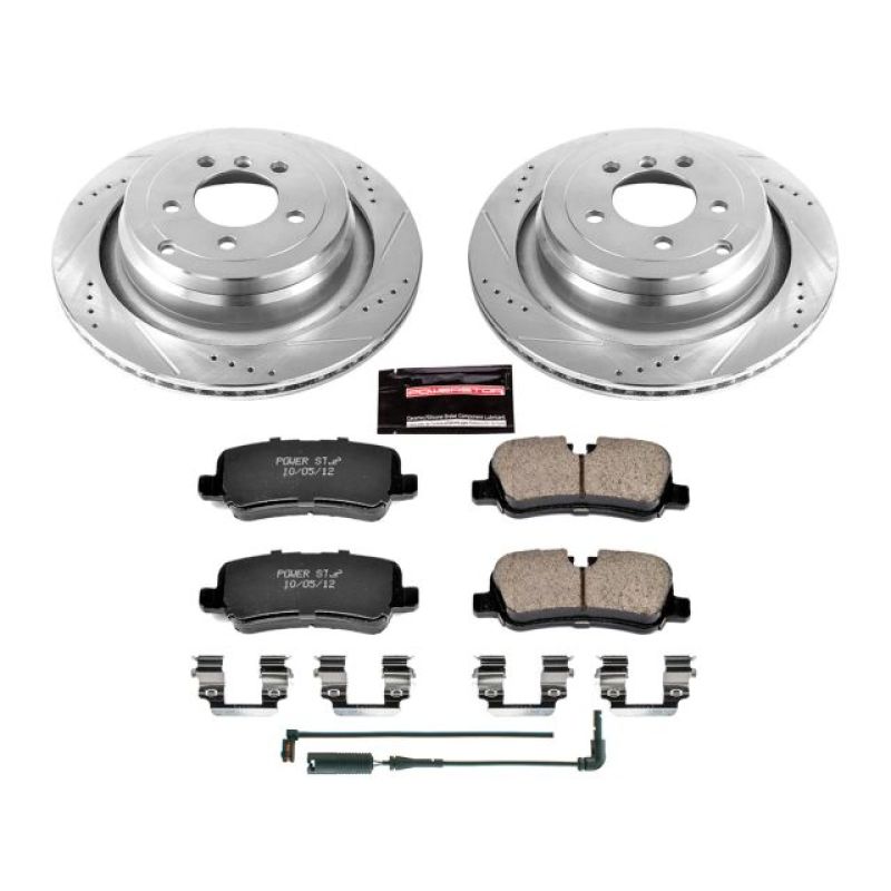 PSB Z23 Evolution Kit - Power Stop 06-12 Land Rover Range Rover Rear Z23 Evolution Sport Brake Kit