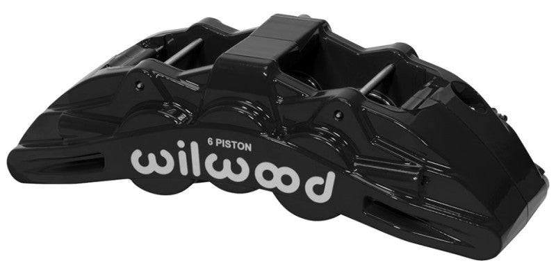 WIL SX6R Caliper - Wilwood Caliper Black SX6R 4.04in Piston 1.25in Disc