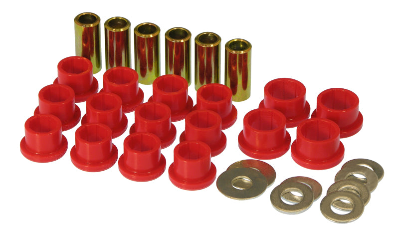 PRO Control Arm Bushings - Red - Prothane 95-99 Dodge Neon Rear Control Arm Bushings - Red