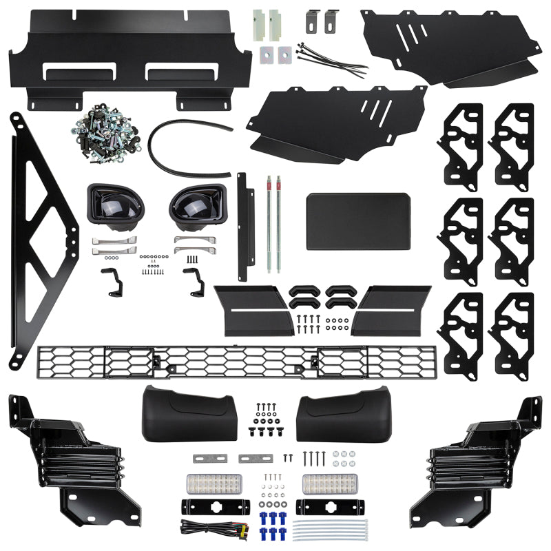 ARB Summit Bull Bars - ARB Summit Combar Textured Tundra 2014-17 ARB Fog Ii (Fit Kit NOT Included)