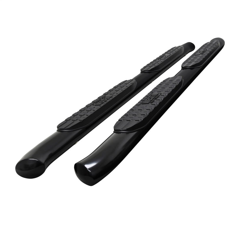 WES Nerf Bars - PRO TRAXX 4 - Westin 05-21 Toyota Tacoma Access Cab PRO TRAXX 4 Oval Nerf Step Bars - Blk