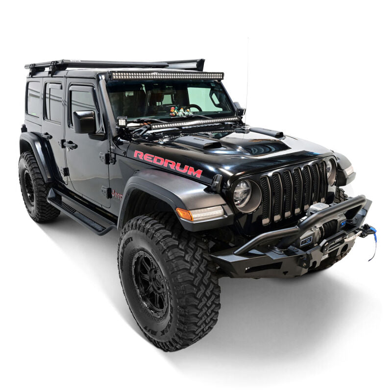 WES Bull Bars - XTS - Westin 20-25 Jeep Gladiator / 18-25 Wrangler JL XTS Round Bull Bar - Tex. Blk