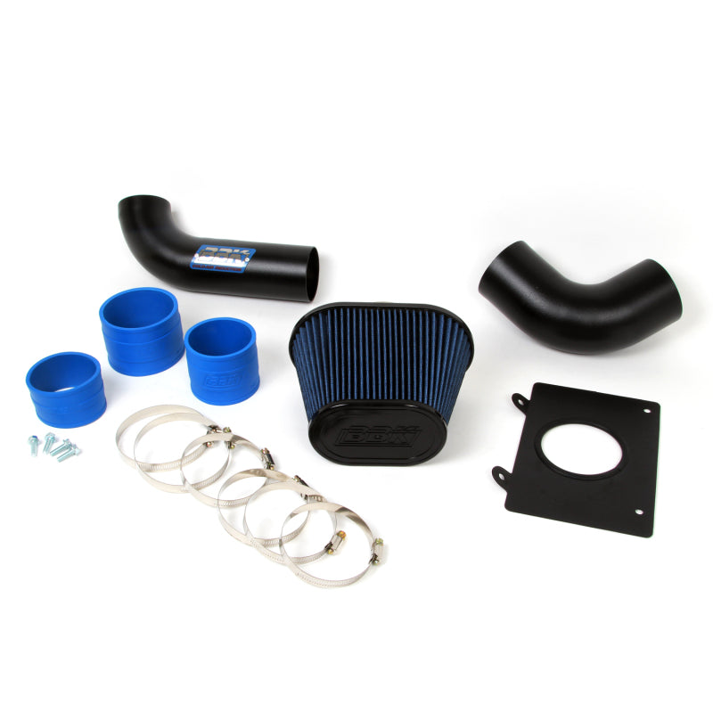 BBK Cold Air Intake Kit - BBK 86-93 Mustang 5.0 Cold Air Intake Kit - Fenderwell Style - Blackout Finish