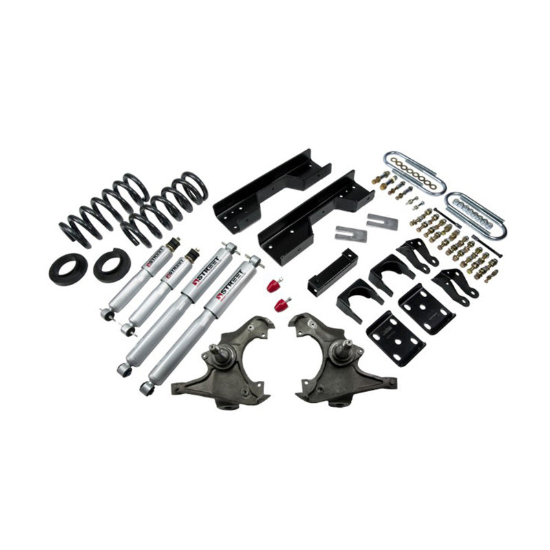 BT Lower Kit w SP Shocks - Belltech LOWERING KIT WITH SP SHOCKS