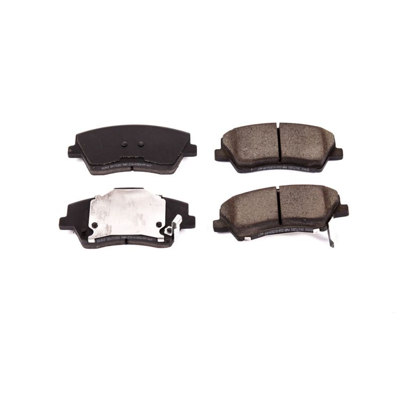 PSB Z16 Evolution Brake Pads - Power Stop 17-19 Hyundai Elantra Front Z16 Evolution Ceramic Brake Pads