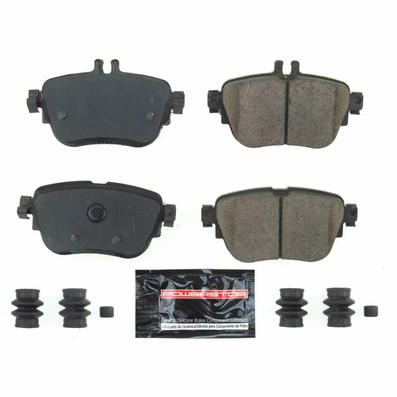 PSB Z23 Evolution Brake Pads - Power Stop 17-19 Mercedes-Benz E300 Rear Z23 Evolution Sport Brake Pads w/Hardware