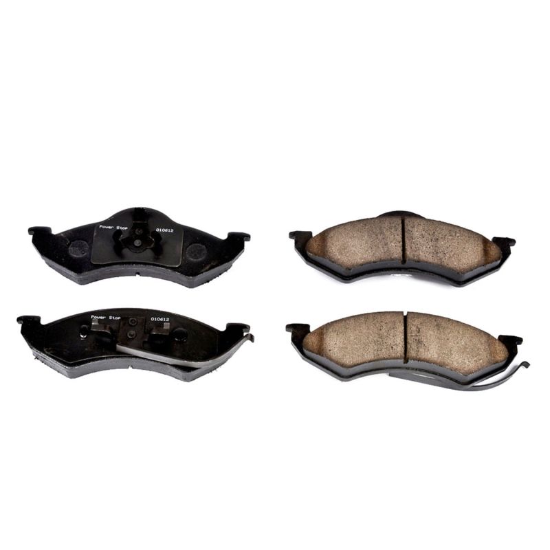 PSB Z16 Evolution Brake Pads - Power Stop 1999 Dodge Dakota Front Z16 Evolution Ceramic Brake Pads