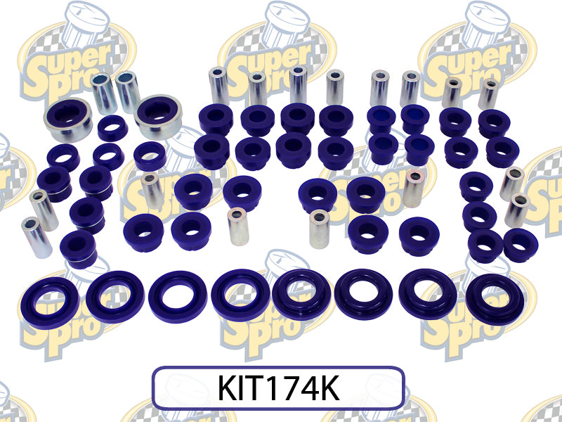SPR Bushing Kits - SuperPro 2013 Scion FR-S Base Front / Rear Vehicle Master Bushing Kit