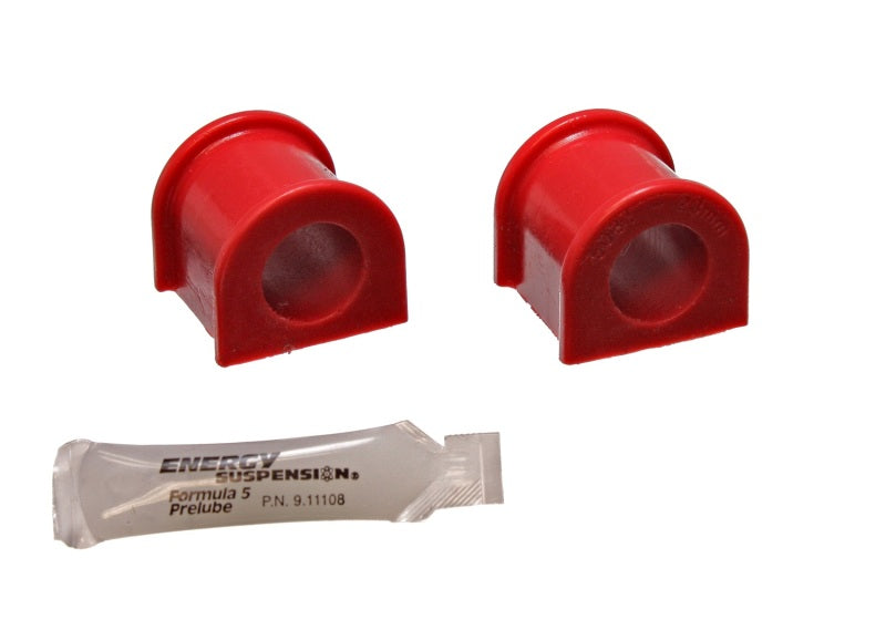 ES Sway Bar Bushings - Red - Energy Suspension 79-85 Mazda RX7 Red 23mm Front Sway Bar Bushings