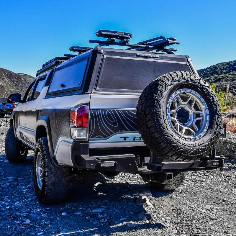 WES EXP Truck Caps - Westin EXP Truck Cap COMPLETE KIT A + BS (16-23 Toyota Tacoma 5.2ft. Bed)