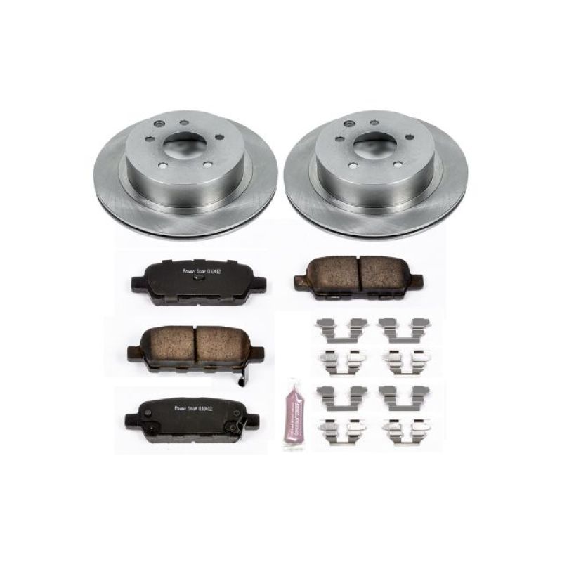 PSB Autospecialty Kit - Power Stop 03-05 Infiniti G35 Rear Autospecialty Brake Kit