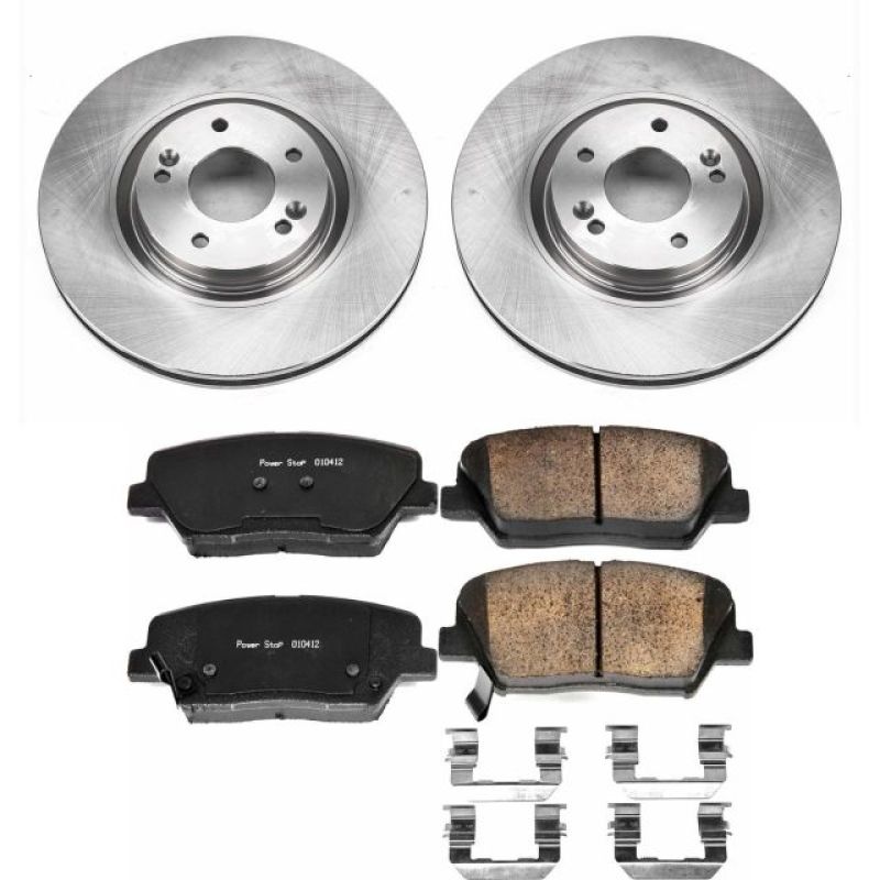 PSB Autospecialty Kit - Power Stop 12-17 Hyundai Azera Front Autospecialty Brake Kit