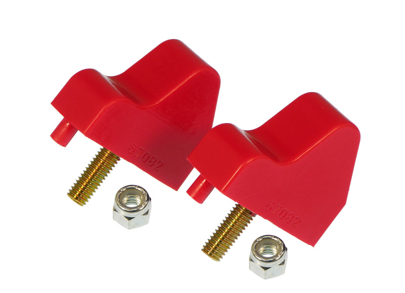 PRO Bump Stops - Red - Prothane 70-81 Chevy Camaro Bump Stop Kit - Red
