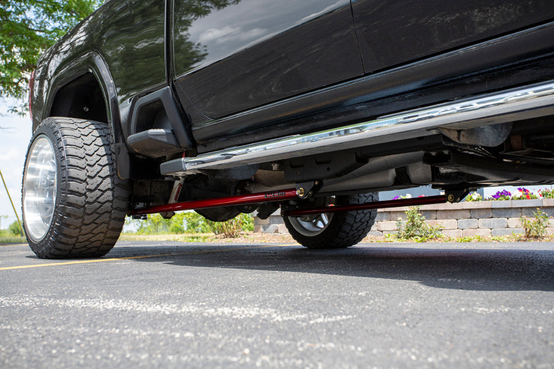 WCF Traction Bar - Wehrli 20-24 Chevy & GMC Duramax RCLB/CCSB/ECSB 60in. Traction Bar Kit - Candy Red