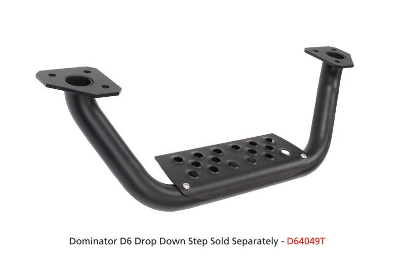 GOR Dom Extreme D6 - Go Rhino 19-20 Chevy 1500 Dominator Extreme D6 SideSteps Complete Kit w/SideStep + Brkts