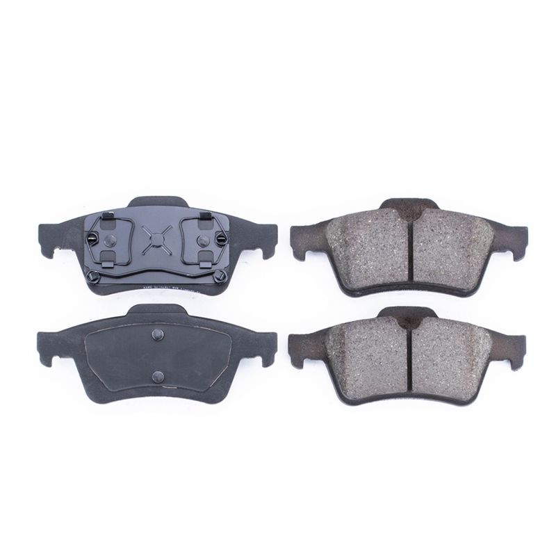 PSB Z16 Evolution Brake Pads - Power Stop 04-05 Mazda 3 Rear Z16 Evolution Ceramic Brake Pads