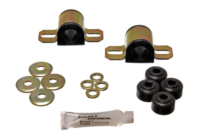 ES Sway Bar Bushings - Black - Energy Suspension 90-94 Mitsubishi Eclipse AWD Black 20mm Rear Sway Bar Bushings (Sway bar end link