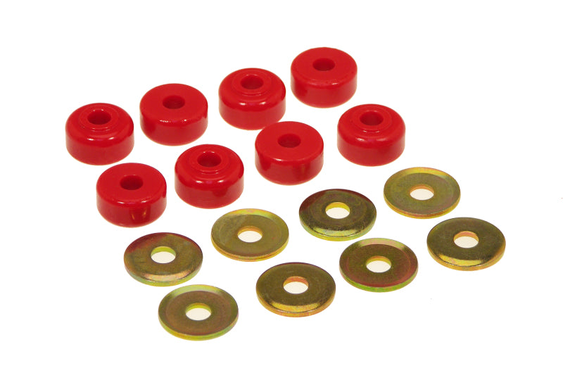 PRO Sway/End Link Bush - Red - Prothane Universal End Link Bushings & Washers - 5/8 x 1 1/8 OD - Red