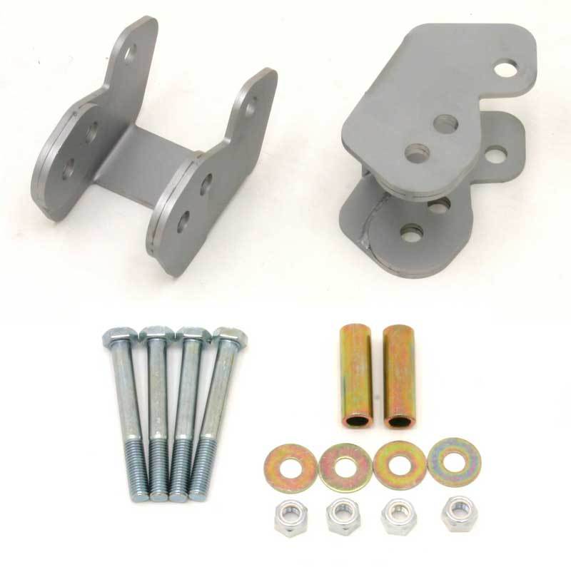 BMR Control Arm Mounts - BMR 82-02 3rd Gen F-Body Weld-On Control Arm Relocation Brackets - Natural