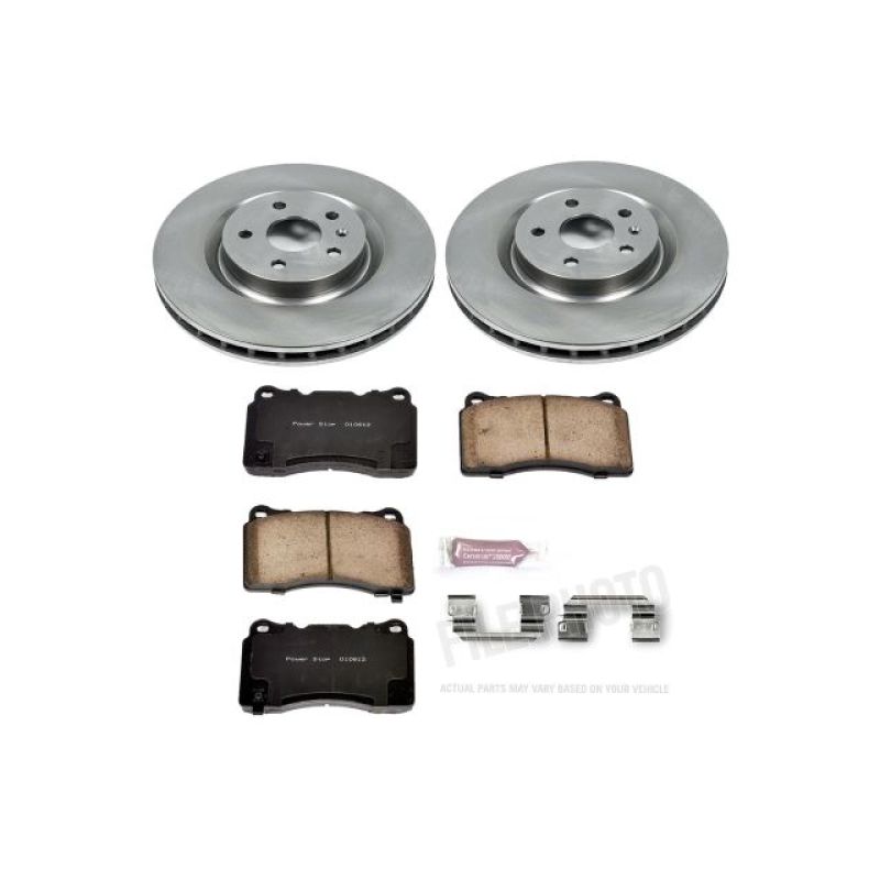 PSB Autospecialty Kit - Power Stop 12-13 Buick Regal Front Autospecialty Brake Kit