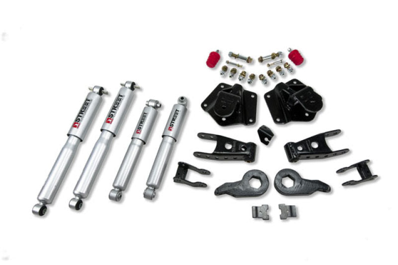 BT Lower Kit w SP Shocks - Belltech LOWERING KIT WITH SP SHOCKS