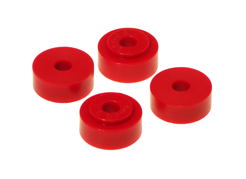 PRO Shock Bushings - Red - Prothane Universal Shock Bushings - Stem Type - Large Nipple - Red