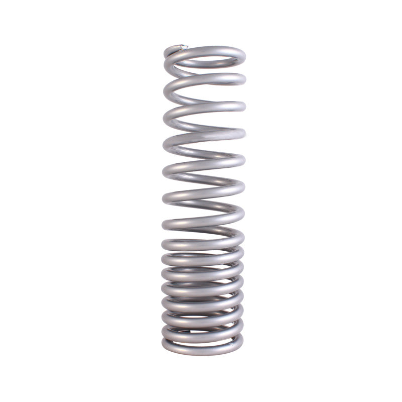QAP Springs - 2-1/2 ID - QA1 2-1/2in ID Variable Rate High Travel Spring - 12in Length x 100/200lbs/in - Silver Powder Coated